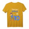 Kinder Fußball T-Shirt für Jungen mit Dabbing Fußballspieler Motiv - Perfekt zum 10. Geburtstag