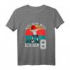 Kinder 8. Geburtstag Fußball Jungen - Geschenk T-Shirt mit Dab Tanz Pose, Fußballmotiv und Zahl 8 für Geburtstagsfeier & Sportfans