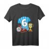 Kinder 6. Geburtstag Fußball T-Shirt – Perfektes Geschenk für fußballbegeisterte Jungen und Mädchen zum Geburtstag und Weihnachten