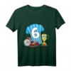 Kinder 6. Geburtstag Fußball T-Shirt – Perfektes Geschenk für fußballbegeisterte Jungen und Mädchen zum Geburtstag und Weihnachten