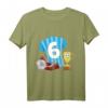 Kinder 6. Geburtstag Fußball T-Shirt – Perfektes Geschenk für fußballbegeisterte Jungen und Mädchen zum Geburtstag und Weihnachten