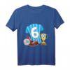Kinder 6. Geburtstag Fußball T-Shirt – Perfektes Geschenk für fußballbegeisterte Jungen und Mädchen zum Geburtstag und Weihnachten