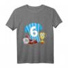 Kinder 6. Geburtstag Fußball T-Shirt – Perfektes Geschenk für fußballbegeisterte Jungen und Mädchen zum Geburtstag und Weihnachten