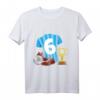 Kinder 6. Geburtstag Fußball T-Shirt – Perfektes Geschenk für fußballbegeisterte Jungen und Mädchen zum Geburtstag und Weihnachten