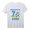 Kinder Fußball T-Shirt zum 7. Geburtstag für Jungen – Fußball-Motiv, Zahl Sieben & ideales Geschenk für kleine Fußballfans