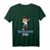 Kinder Fußball Einschulung T-Shirt für Schulkind 2019 – Perfektes Geschenk für Erstklässler, Mädchen & Jungen, Schulanfänger Shirt mit Dabbing Fußballer