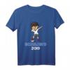 Kinder Fußball Einschulung T-Shirt für Schulkind 2019 – Perfektes Geschenk für Erstklässler, Mädchen & Jungen, Schulanfänger Shirt mit Dabbing Fußballer