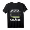 Kinder Einschulung Fußball T-Shirt - Lustiges Geschenk für Erstklässler und Schulanfänger zur Einschulung