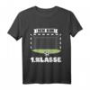 Kinder Einschulung Fußball T-Shirt - Lustiges Geschenk für Erstklässler und Schulanfänger zur Einschulung