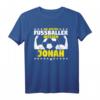 Fußballer Spruch Jonah T-Shirt - Personalisiertes Geschenk für Jungen mit Fußballmotiv, ideal für Geburtstag & Verein