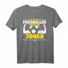 Fußballer Spruch Jonah T-Shirt - Personalisiertes Geschenk für Jungen mit Fußballmotiv, ideal für Geburtstag & Verein