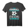 Lustiges Fußball T-Shirt - Zum Fußballspielen geboren, als Geschenkidee für Kinder, Fußballspieler und Fans, perfekt für Geburtstag & Weihnachten