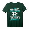 Lustiges Fußball T-Shirt - Zum Fußballspielen geboren, als Geschenkidee für Kinder, Fußballspieler und Fans, perfekt für Geburtstag & Weihnachten
