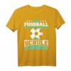 Lustiges Fußball T-Shirt - Zum Fußballspielen geboren, als Geschenkidee für Kinder, Fußballspieler und Fans, perfekt für Geburtstag & Weihnachten