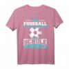 Lustiges Fußball T-Shirt - Zum Fußballspielen geboren, als Geschenkidee für Kinder, Fußballspieler und Fans, perfekt für Geburtstag & Weihnachten