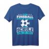 Lustiges Fußball T-Shirt - Zum Fußballspielen geboren, als Geschenkidee für Kinder, Fußballspieler und Fans, perfekt für Geburtstag & Weihnachten