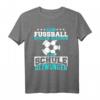 Lustiges Fußball T-Shirt - Zum Fußballspielen geboren, als Geschenkidee für Kinder, Fußballspieler und Fans, perfekt für Geburtstag & Weihnachten