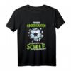 Kinder Tschüss Kindergarten Fußball! Einschulung 2023 T-Shirt für Schulkind - Originelles Geschenk für den Schulstart mit Fußballdesign