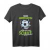 Kinder Tschüss Kindergarten Fußball! Einschulung 2023 T-Shirt für Schulkind - Originelles Geschenk für den Schulstart mit Fußballdesign