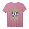 Kinder Tschüss Kindergarten Fußball! Einschulung 2023 T-Shirt für Schulkind - Originelles Geschenk für den Schulstart mit Fußballdesign
