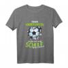 Kinder Tschüss Kindergarten Fußball! Einschulung 2023 T-Shirt für Schulkind - Originelles Geschenk für den Schulstart mit Fußballdesign
