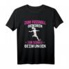 Zum Fußball geboren zur Schule gezwungen T-Shirt – Cooles Kinderfußballoutfit für Schule, Verein & Freizeit