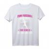 Zum Fußball geboren zur Schule gezwungen T-Shirt – Cooles Kinderfußballoutfit für Schule, Verein & Freizeit