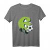 Kinder Fußball T-Shirt zum 6. Geburtstag – Lustiges Geburtstagsgeschenk für Jungen und Mädchen, ideal für coole Sechsjährige