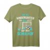 Fußball Motiv Bye Bye Kindergarten T-Shirt – Perfektes Geschenk zum Schulstart, Einschulung & Abschied für Kinder