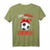 Coole Mädchen spielen Fußball T-Shirt – Perfektes Geschenk für junge Fußballfans, Vereinsspielerinnen & Geburtstags- oder Weihnachtsgeschenk für Mädchen