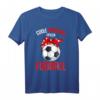 Coole Mädchen spielen Fußball T-Shirt – Perfektes Geschenk für junge Fußballfans, Vereinsspielerinnen & Geburtstags- oder Weihnachtsgeschenk für Mädchen