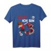 Kinder 3. Geburtstag Fußball T-Shirt für Jungen und Mädchen – Lustiges Geburtstagsgeschenk mit Fußball und Dab Pose für kleine Fußballer