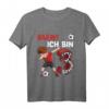 Kinder 3. Geburtstag Fußball T-Shirt für Jungen und Mädchen – Lustiges Geburtstagsgeschenk mit Fußball und Dab Pose für kleine Fußballer
