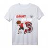 Kinder 3. Geburtstag Fußball T-Shirt für Jungen und Mädchen – Lustiges Geburtstagsgeschenk mit Fußball und Dab Pose für kleine Fußballer