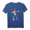 Italien Fußball Fan T-Shirt mit Dabbing Motiv für Jungs, Herren & Kinder – Perfektes Geschenk für Italien-Fans und Fußballfans