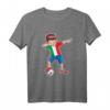 Italien Fußball Fan T-Shirt mit Dabbing Motiv für Jungs, Herren & Kinder – Perfektes Geschenk für Italien-Fans und Fußballfans
