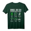 Lustiges Fußball T-Shirt - Dinge, die ich in meiner Freizeit mache für Fußballfans, Trainer & Spieler, perfektes Geschenk zum Trainerschein