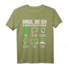 Lustiges Fußball T-Shirt - Dinge, die ich in meiner Freizeit mache für Fußballfans, Trainer & Spieler, perfektes Geschenk zum Trainerschein