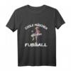 Fußball Mädchen Fußballerin T-Shirt – Klassisch geschnitten, doppelt genähter Saum, ideal für junge Fußballspielerinnen