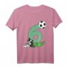 Kinder Geburtstagsshirt zum 6. Geburtstag - Fußball T-Shirt für Jungen und Mädchen mit Fußballmotiv für die Feier, Schule und Kindergarten