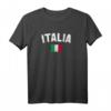ITALIA Flagge T-Shirt für Damen, Herren & Kinder - Klassisch geschnitten mit doppeltem Saum, ideal für Fans und Reisen