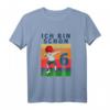 Kinder 6. Geburtstag Fußball T-Shirt für Jungen & Mädchen – Cooles Geburtstagsgeschenk mit Dab-Pose, Fußball & Zahl 6