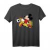 HapMonkey Mickey Mouse Germany Soccer Uniform Portrait T-Shirt – Offiziell lizenziertes Disney Fanshirt für Fans und Sammler