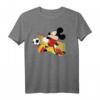 HapMonkey Mickey Mouse Germany Soccer Uniform Portrait T-Shirt – Offiziell lizenziertes Disney Fanshirt für Fans und Sammler