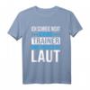 Fußball Trainer Spruch T-Shirt - Ich schreie nicht, wir reden so laut - Lustiges Geschenk für Trainer aller Sportarten