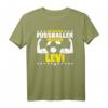 Fußballer Spruch Levi T-Shirt - Personalisiertes Geschenk für Jungen zum Geburtstag & im Fußballverein