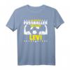 Fußballer Spruch Levi T-Shirt - Personalisiertes Geschenk für Jungen zum Geburtstag & im Fußballverein