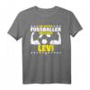 Fußballer Spruch Levi T-Shirt - Personalisiertes Geschenk für Jungen zum Geburtstag & im Fußballverein