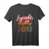 Lustiges 12. Geburtstag T-Shirt für Jungen und Mädchen - Witzige Geschenkidee und Dekoration zum 12. Geburtstag 2012