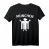 München Wappen Shirt - Lustiges Münchner Fußball T-Shirt als Geschenk für Fans, Weihnachten & Geburtstag